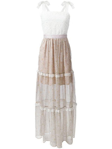 3D ANGLAISE DITSY FLORAL GOWN