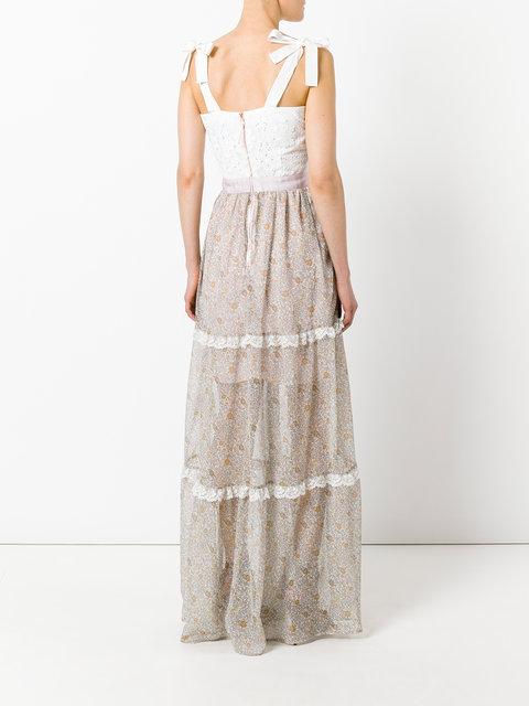 3D ANGLAISE DITSY FLORAL GOWN