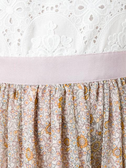 3D ANGLAISE DITSY FLORAL GOWN