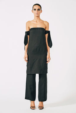 Cardinal Off Shoulder Tunic