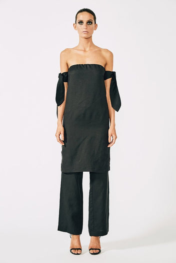 Cardinal Off Shoulder Tunic