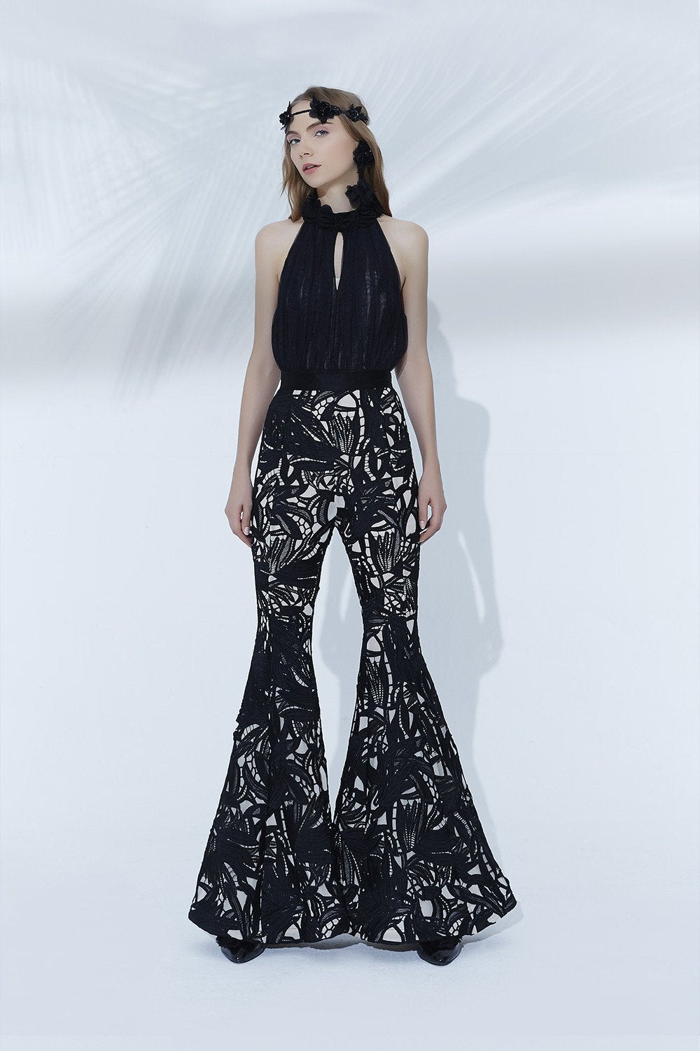 Divine Serpent Flare Pants