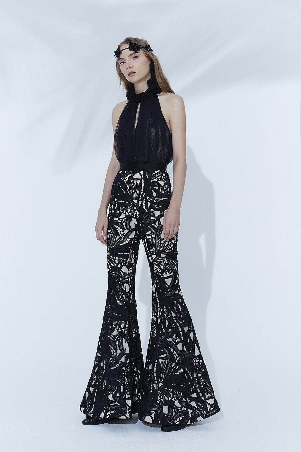 Divine Serpent Flare Pants