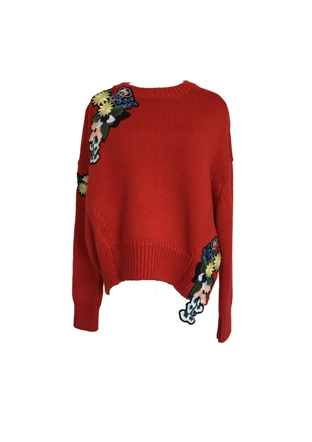 Applique Oversize Pull-over