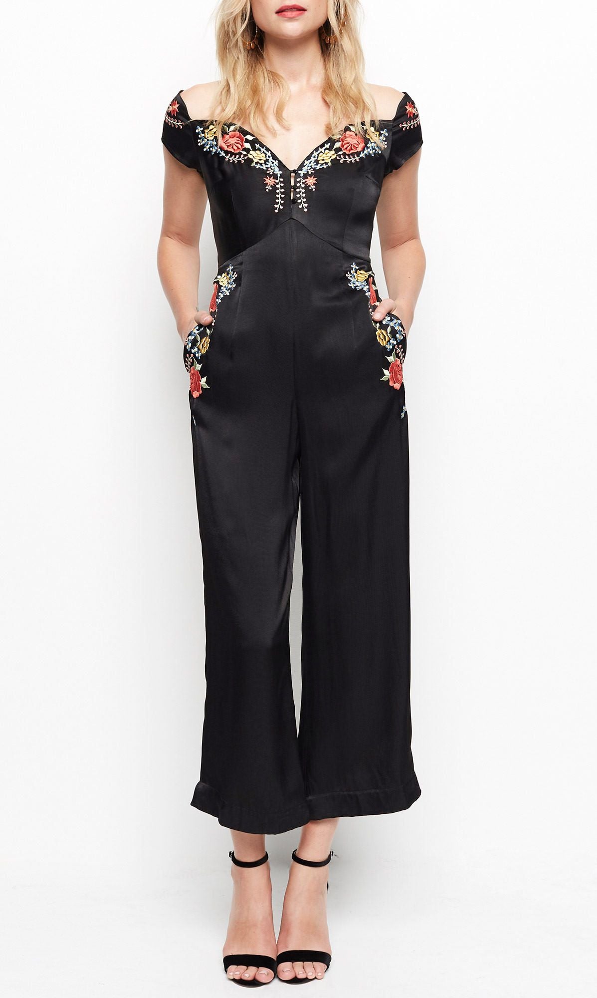 DISTANT SKY JUMPSUIT FRIDA FLORAL