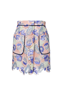 Floral Flamenco Skirt