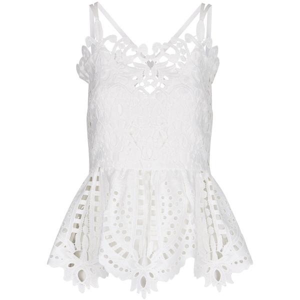 GUIPURE LACE CAMI TOP