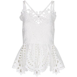 GUIPURE LACE CAMI TOP