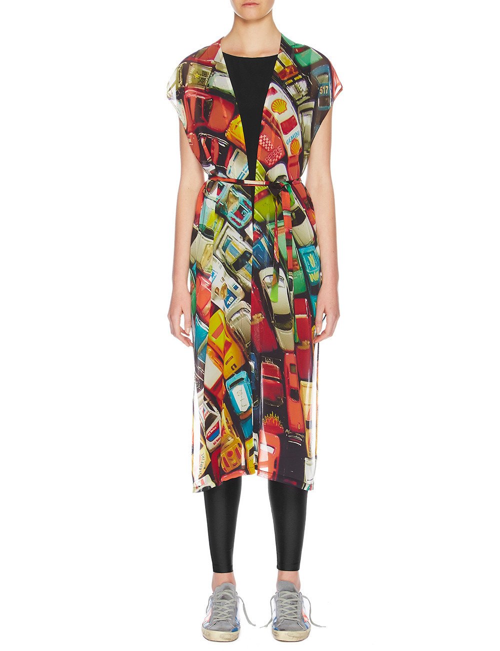 The Sleveless Kimono- Multi Car Atlas