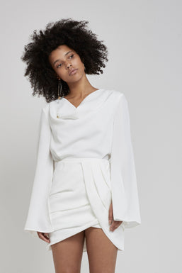 INTERRUPT SKIRT (IVORY)