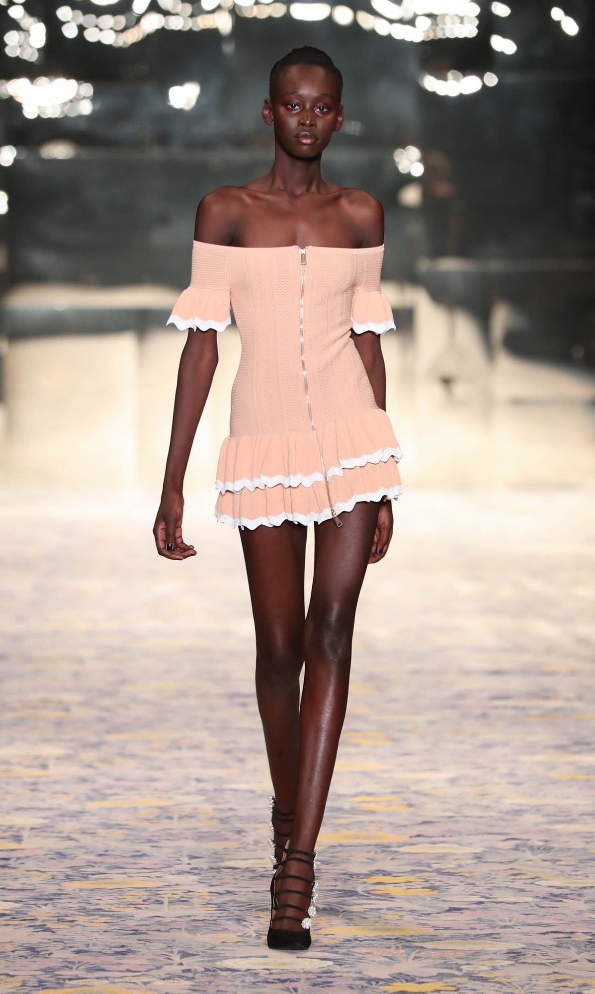 I AM YOURS DRESS APRICOT