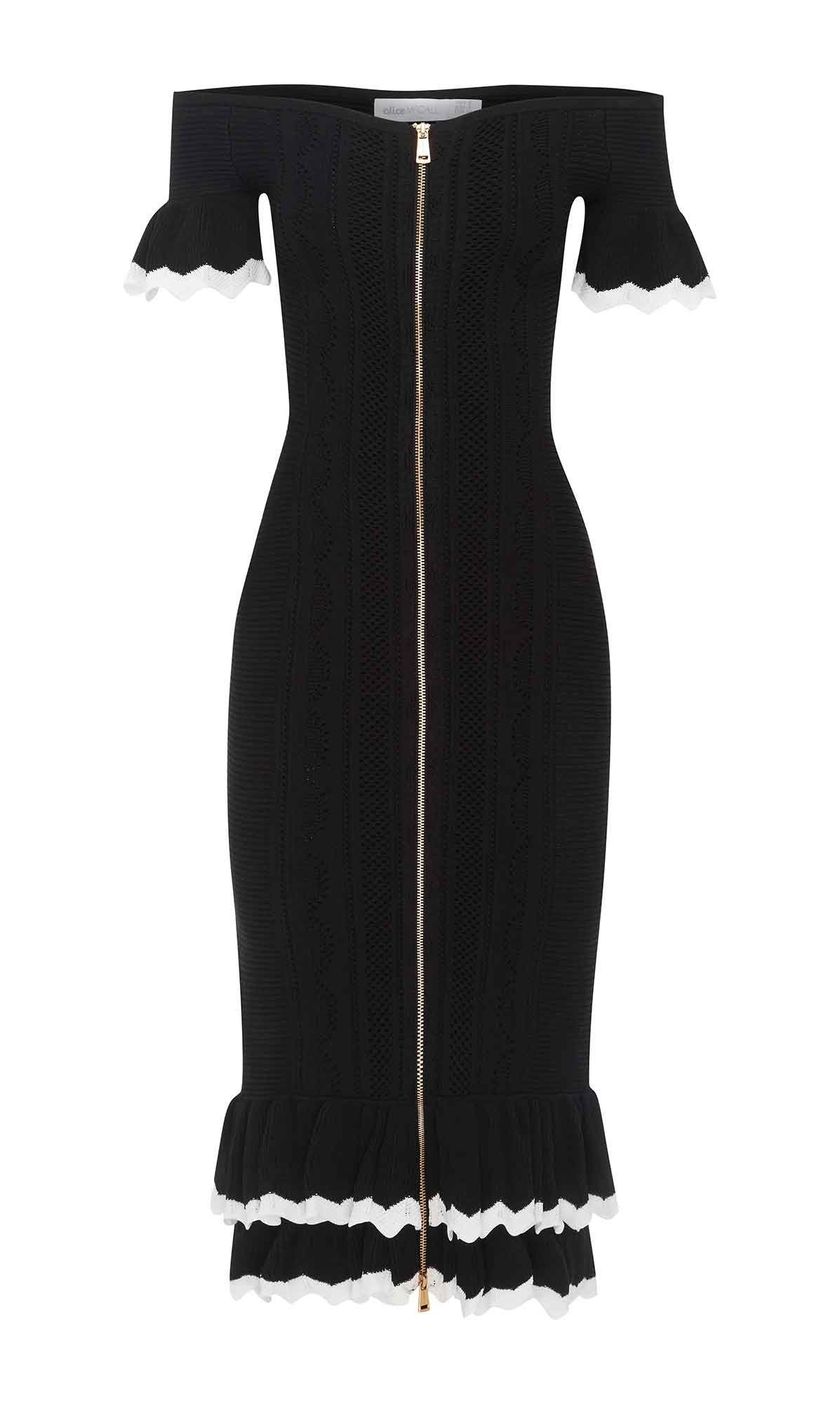 JUST BECAUSE DRESS BLACK