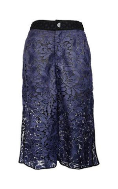 GAUCHO PANTS IN GUIPURE LACE