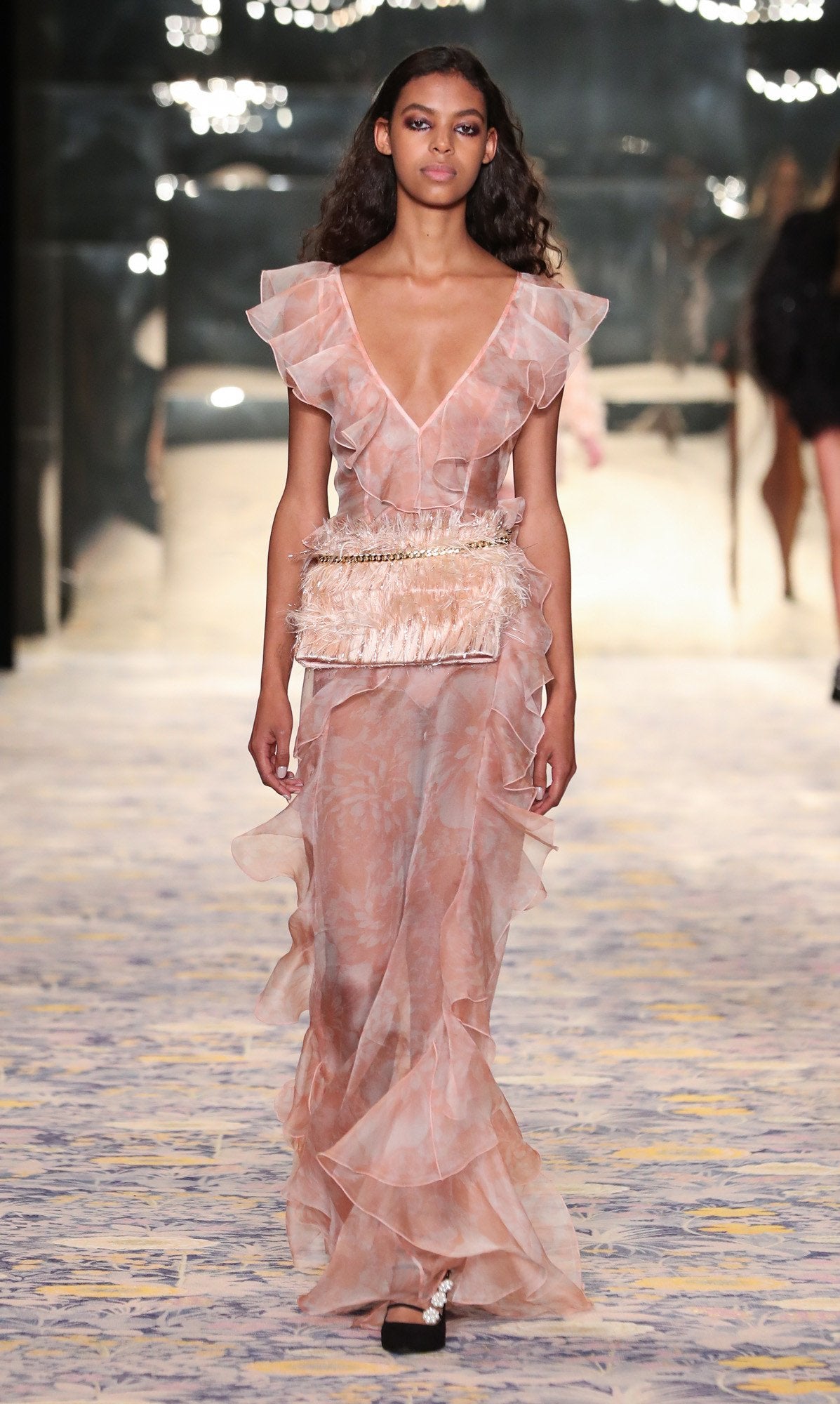 OH MY GODDESS DRESS PEACH