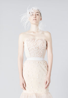 Fluttering Twirls Tube Top