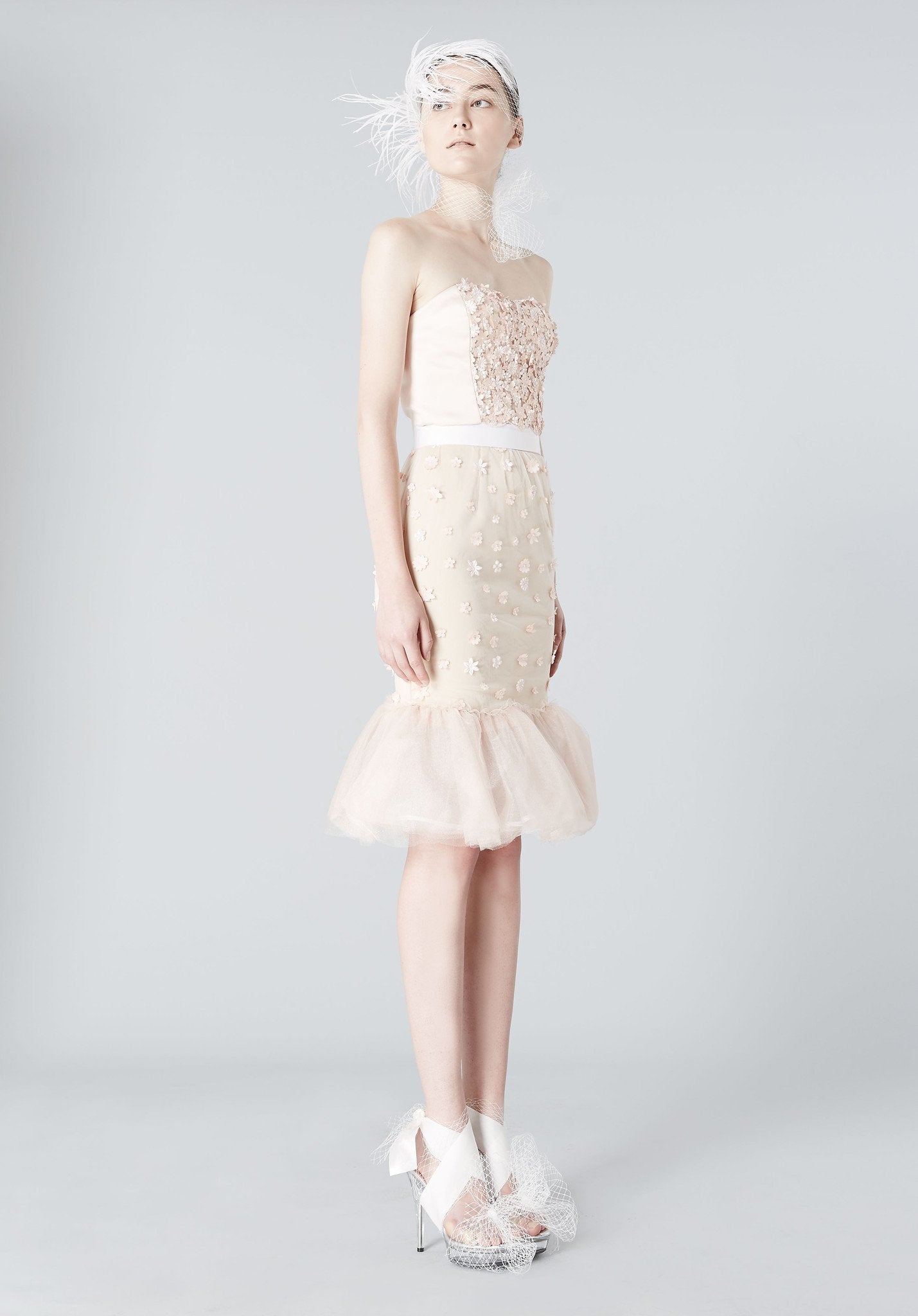 Fluttering Twirls Tube Top