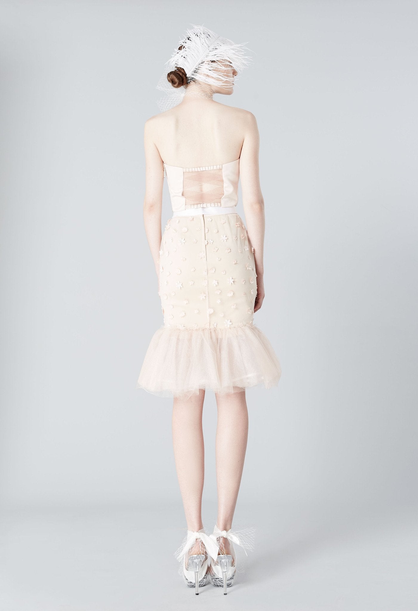 Fluttering Twirls Tube Top