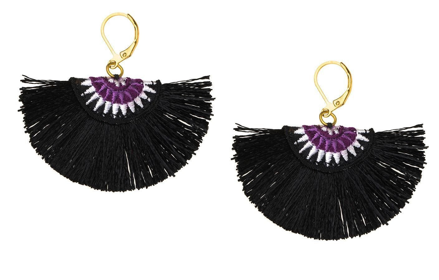 Sophie Fan Tassel Earring