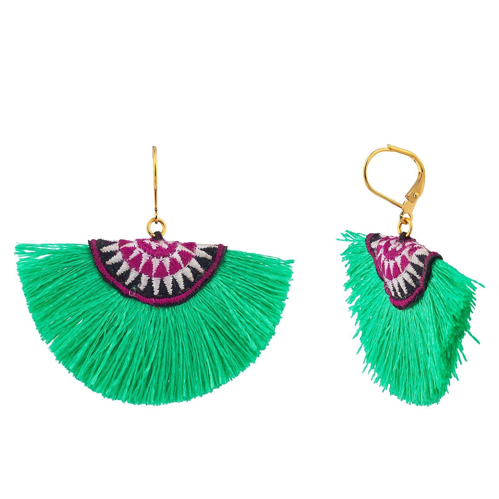 Sophie Fan Tassel Earring