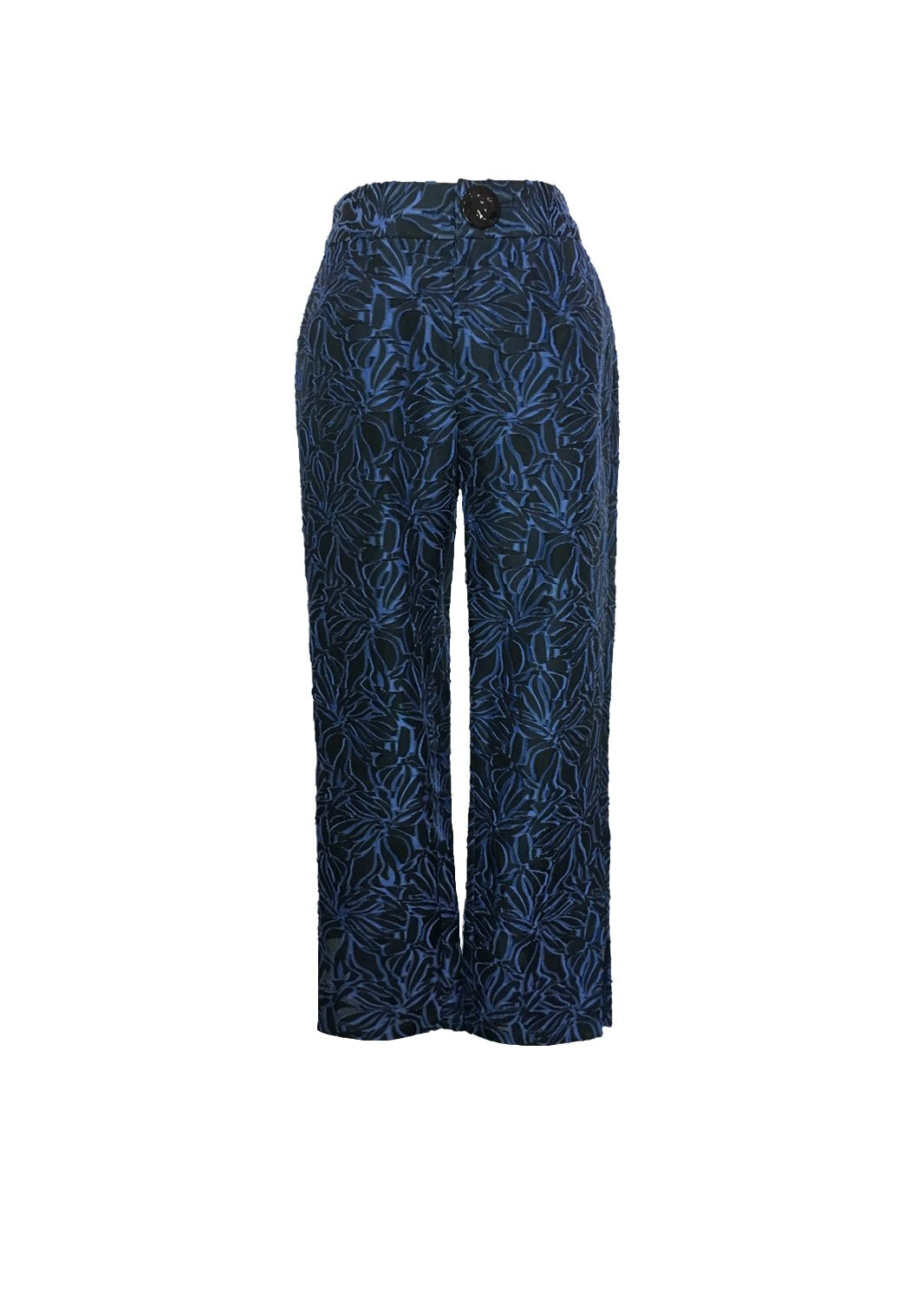 Statement Button Cigarette Pants