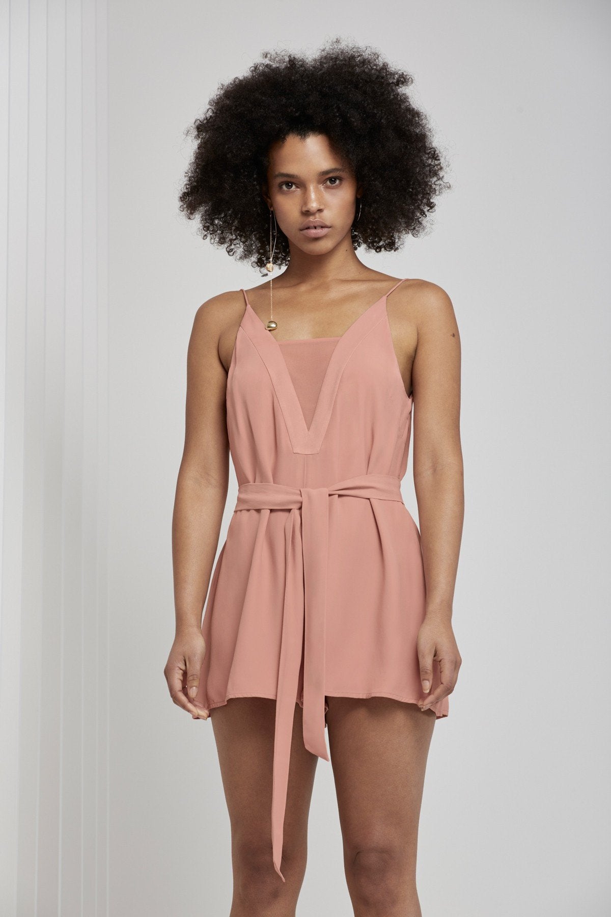 VIVID PLAYSUIT (ROSEWOOD)