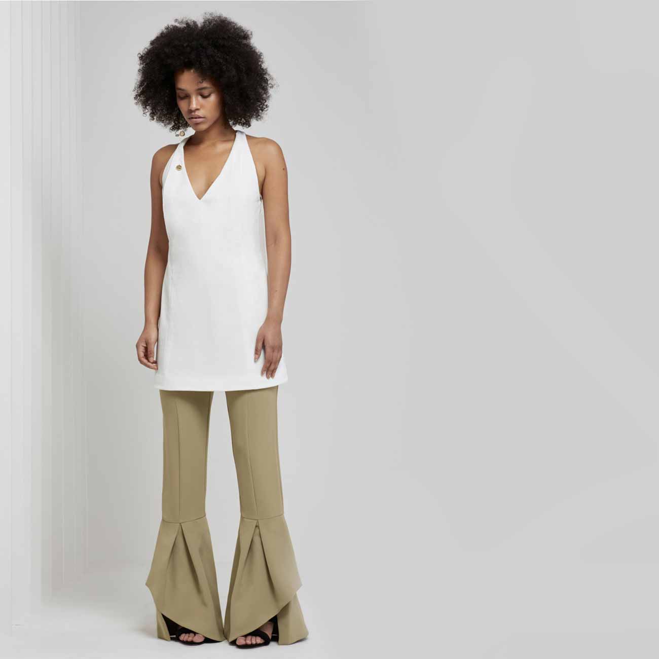 FALL INTO THE LIGHT DRESS (IVORY)