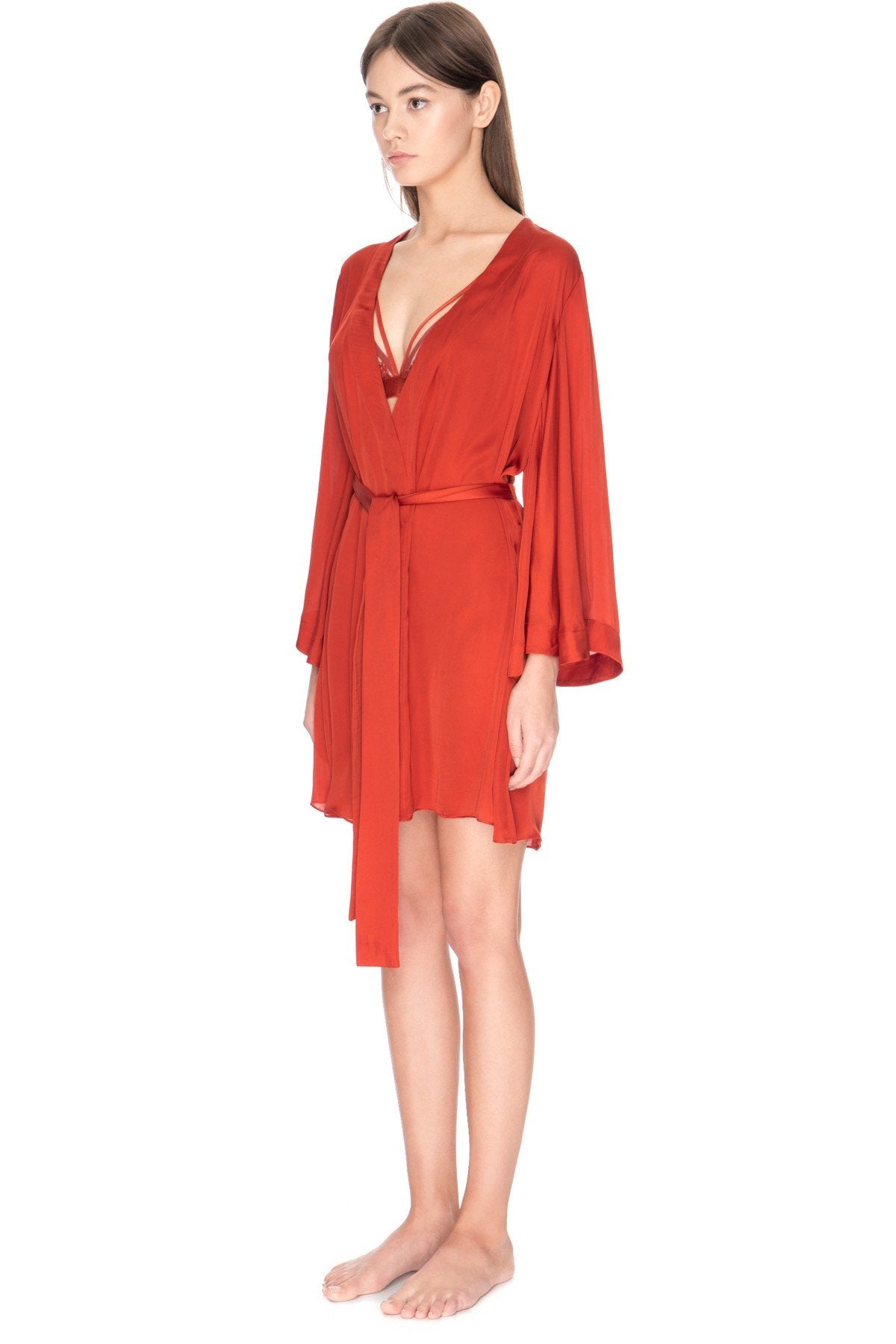 Late Night Robe in Marsala