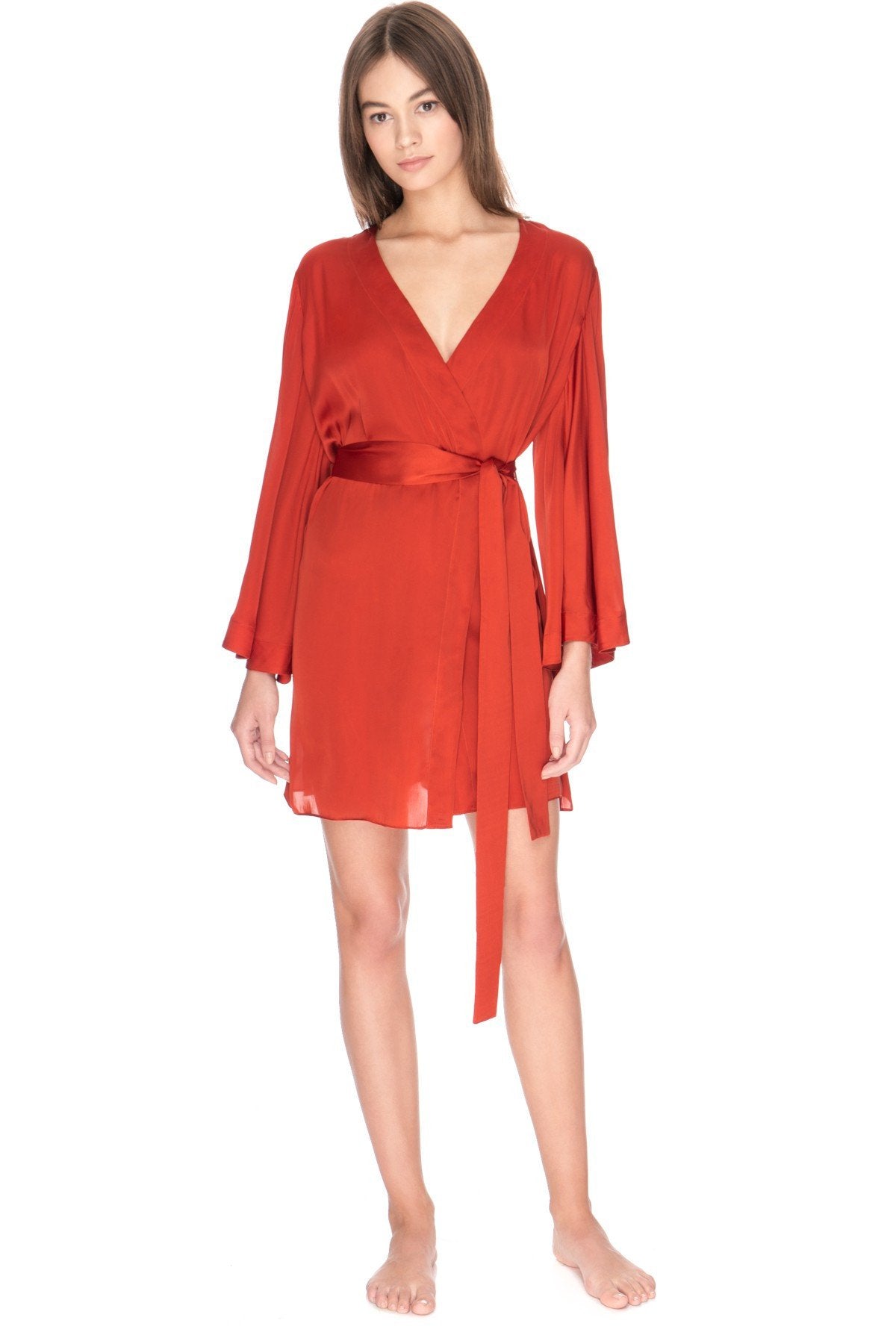 Late Night Robe in Marsala