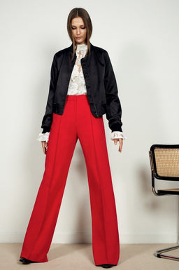 3D Paisley Blouse in White